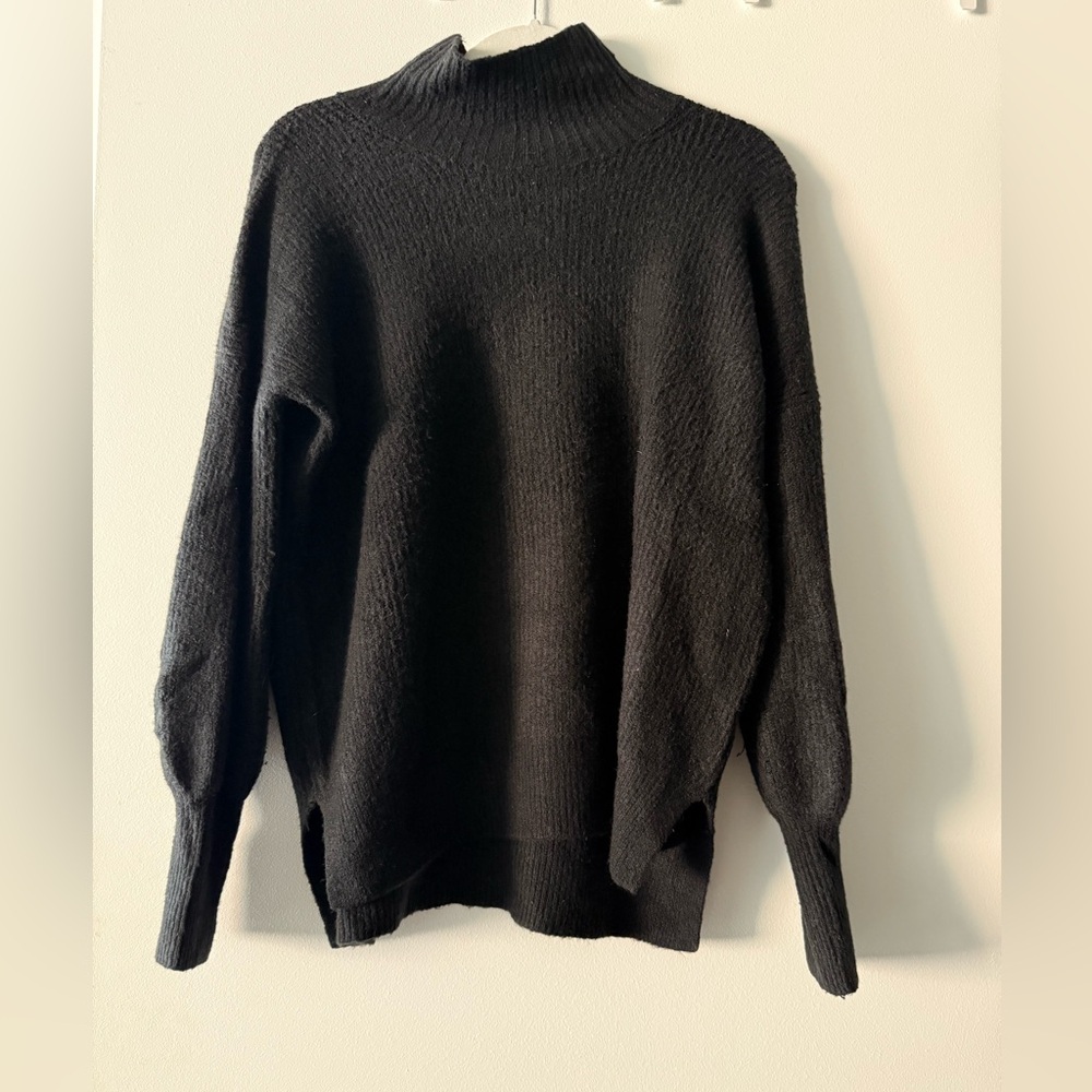 French Connection Black Turtleneck Sweater